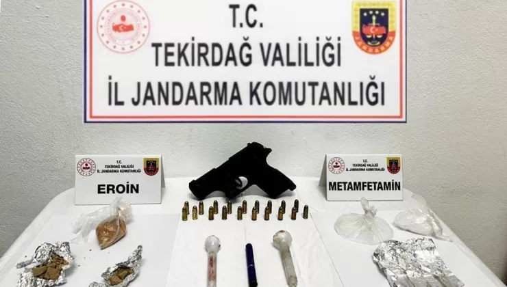 Tekirdağ’da uyuşturucu ticareti yaptıkları iddiasıyla 7 şüpheli yakalandı