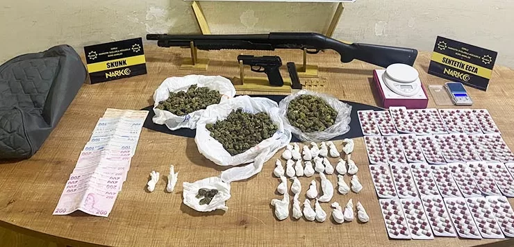 Tekirdağ’da uyuşturucu ticareti yaptıkları iddiasıyla 6 şüpheli yakalandı