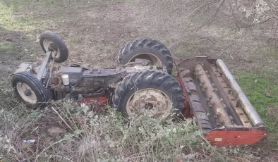 Çanakkale’de traktörün devrilmesi sonucu 1 kişi öldü