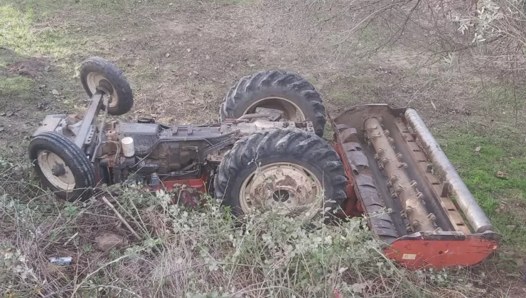 Çanakkale’de traktörün devrilmesi sonucu 1 kişi öldü