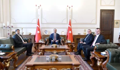 Edirne Cumhuriyet Başsavcısı Çakmak, Vali Soytürk’ü ziyaret etti