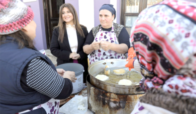 Kadınlar, SMA’lı bebekler için lokma pişirip sattı