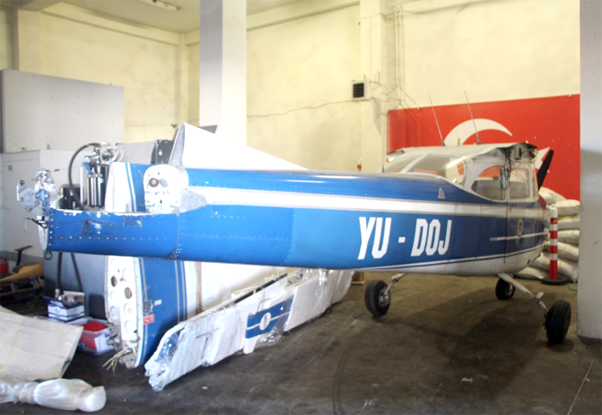 Kapıkule’de bir TIR’da “Cessna” tipi uçak ele geçirildi