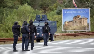 Kosova’nın kuzeyine polis baskını