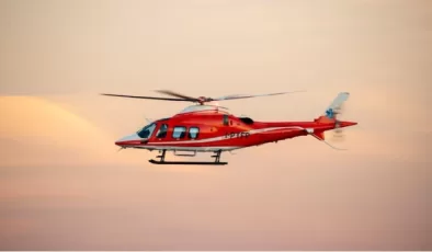 İlk ambulans helikopter Bulgaristan’a ulaştı