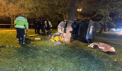 İstanbul Maltepe Dragos sahilindeki trafik kazasında 2 kişi yaralandı