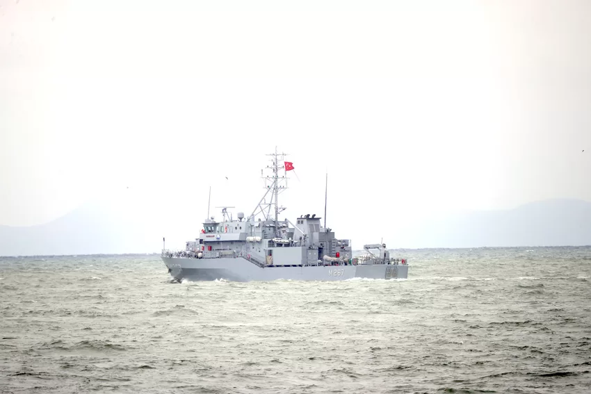 Marmara Denizi’nde batan geminin enkazına dalış yapılıyor