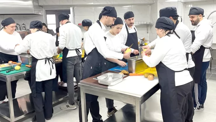 Edirne’de bir ilk; profesyonel mutfak eğitimi