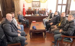 Edirne ASKF Yönetimi Gürkan’ı ziyaret etti