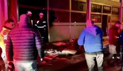 Kırklareli’nde belediyeye ait binada yangın çıkardığı iddia edilen şüpheli serbest bırakıldı