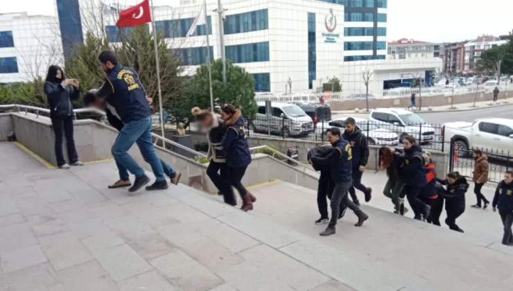 Çerkezköy’deki fuhuş operasyonunda 7 şüpheliden 2’si tutuklandı