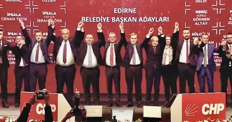 CHP’nin Edirne Belediye Başkan Adayları tanıtıldı