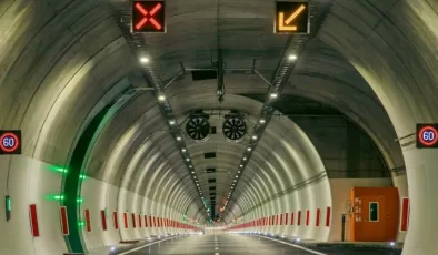 Bulgaristan’ın en uzun tüneli “Zheleznitsa” trafiğe açıldı