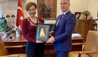 DTİK Bulgaristan Temsilcisi Kara, Büyükelçisi Sekizkök’ü ziyaret etti