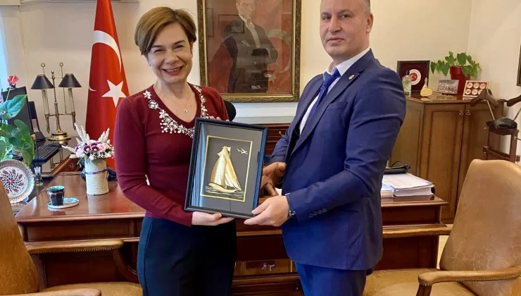 DTİK Bulgaristan Temsilcisi Kara, Büyükelçisi Sekizkök’ü ziyaret etti