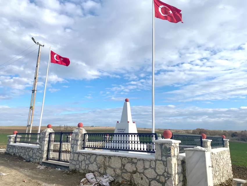Kayapa şehitliğinde onarım tamamlandı    