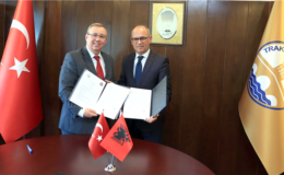 Trakya ve Tiran Üniversiteleri arasında ikili iş birliği anlaşması