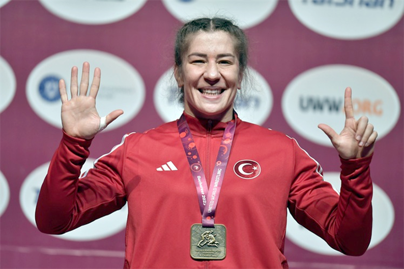 Yasemin, Avrupa’da 7. kez şampiyon