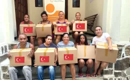 Brezilya’da 245 adet Ramazan gıda kolisi dağıtıldı