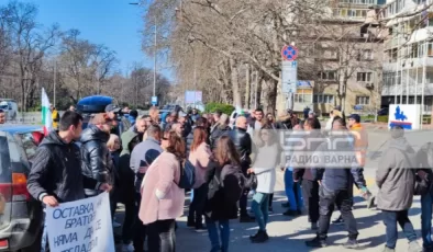 Varna’da yenilenebilir enerji kaynaklarına karşı protesto
