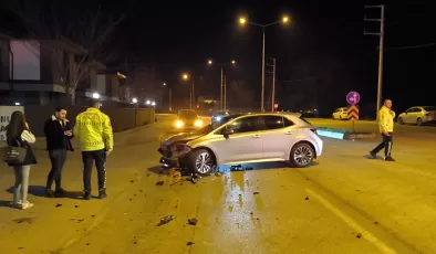 Bursa’da 2 otomobil ile motosikletin karıştığı kazada 1 kişi öldü, 1 kişi yaralandı