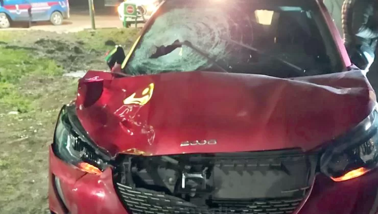 Tekirdağ’da kaza sonrası yaralanan yaya, başka otomobilin çarpması sonucu öldü