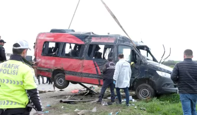 Tekirdağ’da katliam gibi kaza: 5 kişi öldü, 11 kişi yaralandı