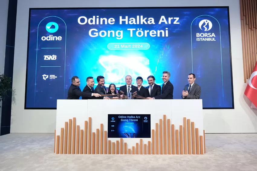 Borsa İstanbul’da gong Odine için çaldı