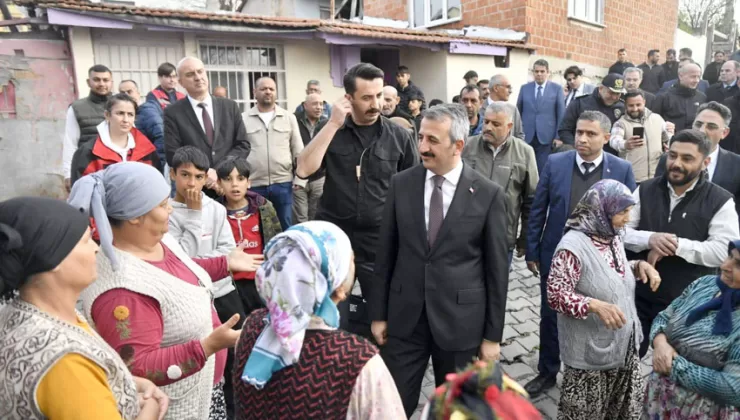 Edirne Valisi Sezer’den mahallelere ziyaret