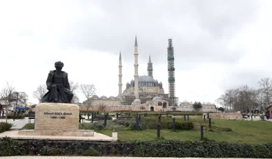 Edirne’deki selatin camiler Ramazan ayına hazır