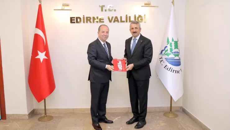 Başkan Gürkan, Vali Sezer’e veda etti