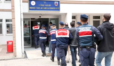 Edirne’de çeşitli suçlardan aranan 142 şahıs yakalandı