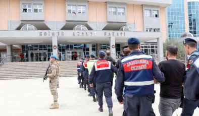 Edirne’de terör örgütü üyesi 13 kişi yakalandı
