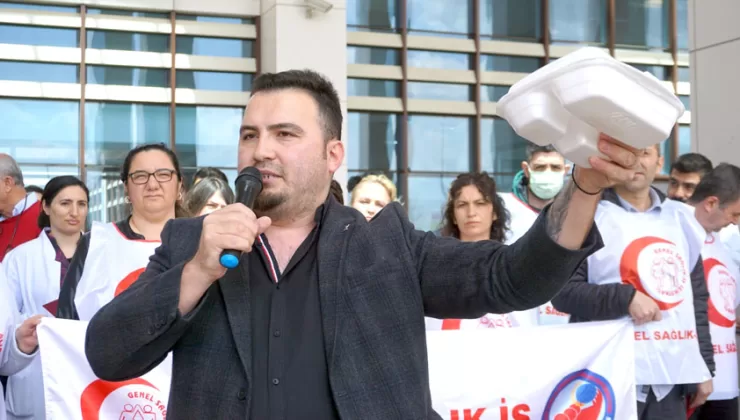 Edirne’de hastanede sağlıkçılara reva görülen sahur menüsü tepki çekti!