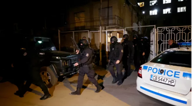 Bulgaristan polisi mülteci merkezlerinde denetim yaptı