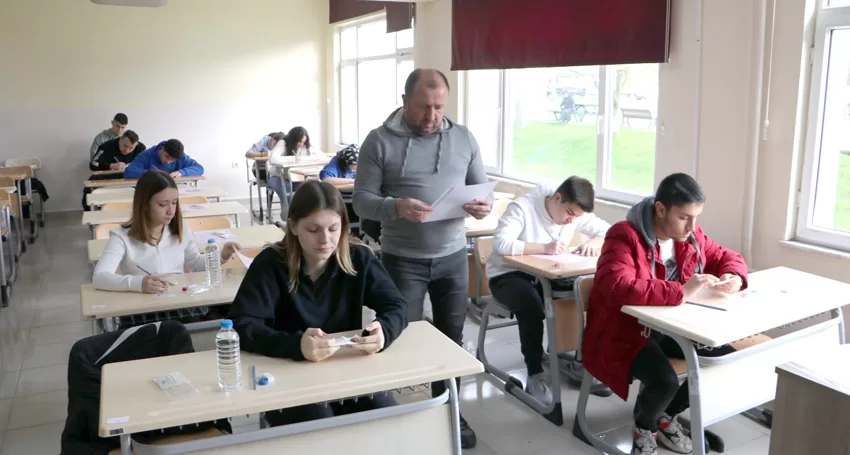 Tekirdağ’da üniversite adayları için deneme sınavı yapıldı