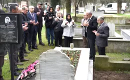 Keşan’ın eski belediye başkanı ölüm yıldönümünde anıldı