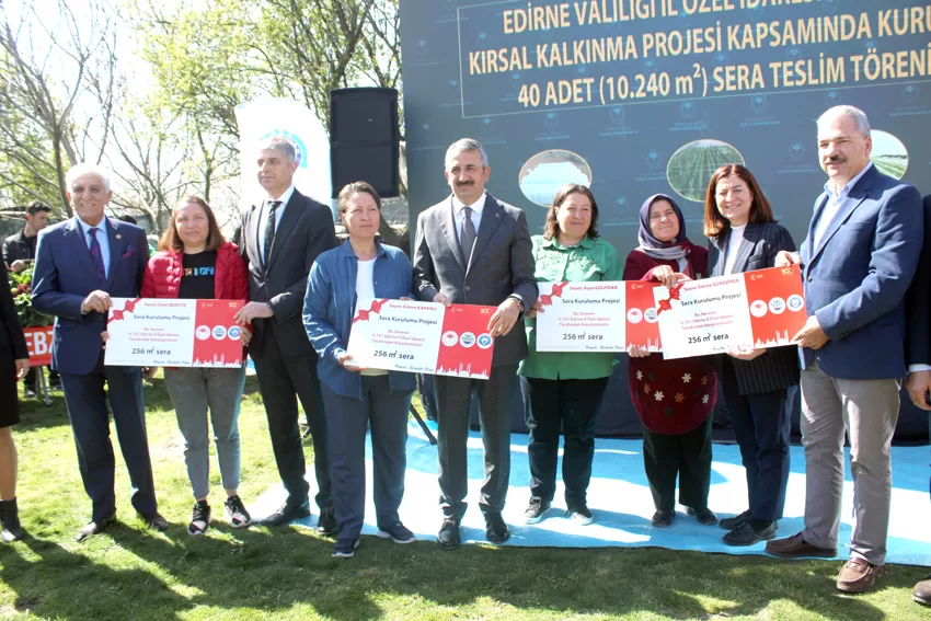 Edirne’de 40 sera üreticilere teslim edildi
