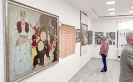 “Kosova Türk Ressamları Karma Sergisi” açıldı
