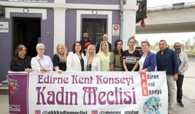 Edirne’de yaşanan kadın cinayetine tepki