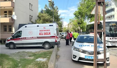 Edirne’de motosikletin çarptığı anne ve kızı yaralandı