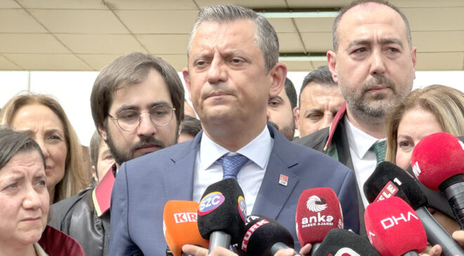 CHP Genel Başkanı Özel, tren kazasına ilişkin davanın kararını değerlendirdi
