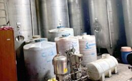 Tekirdağ’da bir depoda 72 bin litre sahte içki ele geçirildi