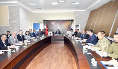 Edirne’de Afet ve Acil Durum Toplantısı yapıldı