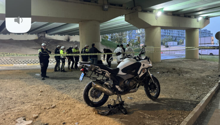 İstanbul’da motosikletli trafik polisi trafik kazası sonucu şehit oldu