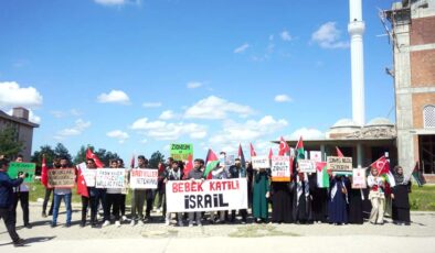 İsrail’in Gazze’ye yönelik saldırıları protesto edildi