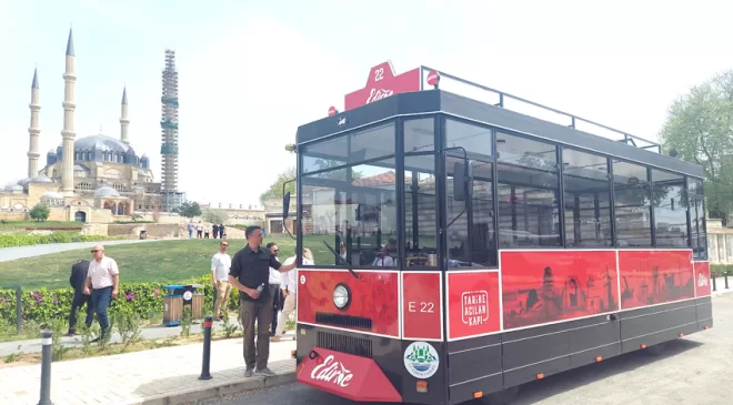 Turistik Gezi Treni ilk seferini yaptı