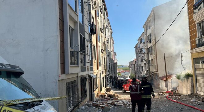 Tekirdağ’da apartmanda meydana gelen patlamada yaralanan kişi hayatını kaybetti