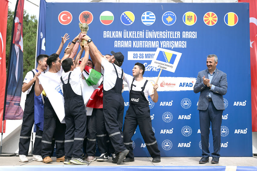 Arama Kurtarma Yarışması’nda Bosna Hersek birinci oldu