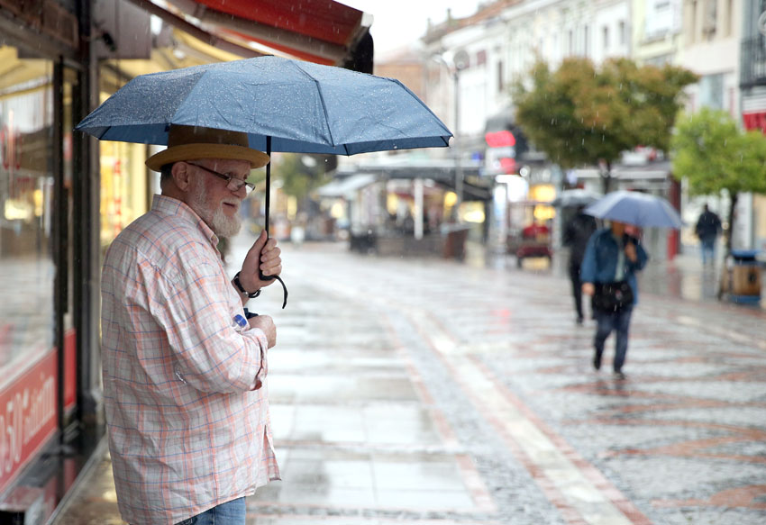 Edirne’de sağanak etkili oluyor